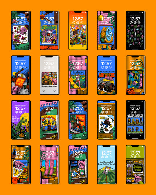 All iPhone Wallpapers Bundle