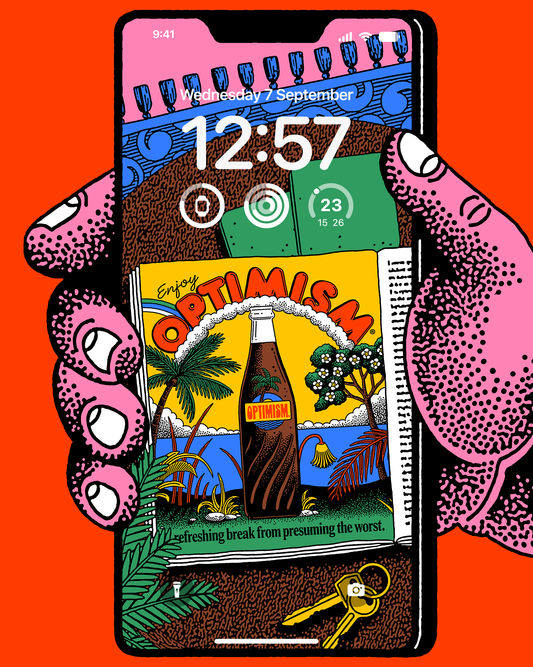 Optimism iPhone Wallpaper